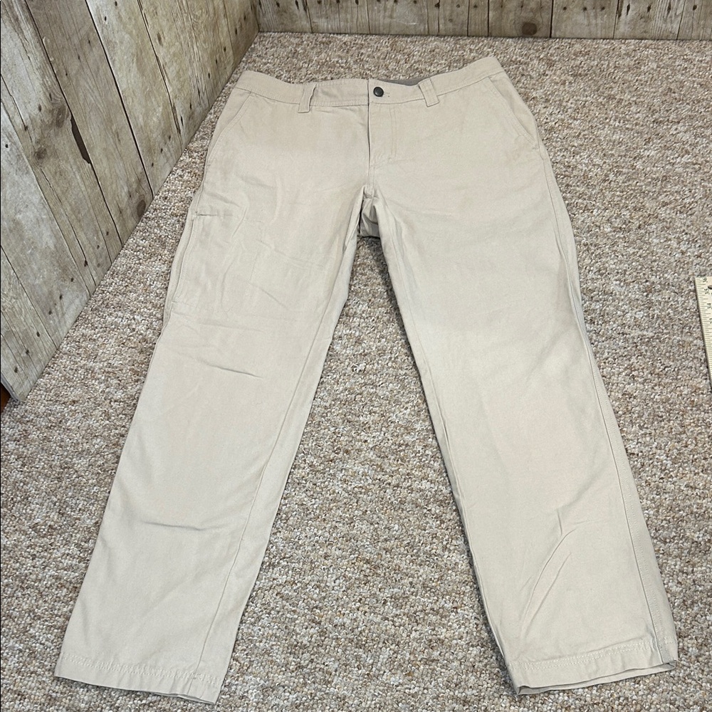 Columbia Men's Regular Fit Omni-Shade Sun Protection Cargo HikingTan Pants 34x32